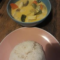 Red curry at Ying Ying's Kitchen in Koh Phangan