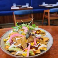 Vegan Nachos at Onda in Richmond