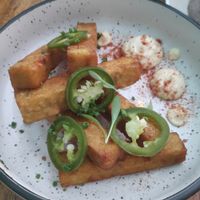 Plantain fingers at Onda in Richmond