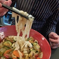 Udon noedels at Seli's Noodlebar in Ghent