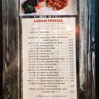 Menu page at Unit Su Vege at Unit Su Vege in Philadelphia