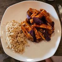 Eggplant w/ Tofu at Unit Su Vege in Philadelphia
