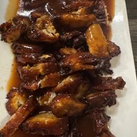 BBQ vegan meat  at Unit Su Vege in Philadelphia