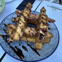 Fried Aubergine   at The Hen's Teeth in Alicante