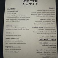   at The Hen's Teeth in Alicante