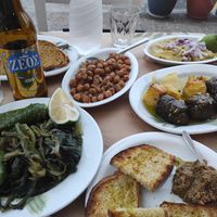 Full vegan options 😉 at Babis Taverna 1979 in Galatas