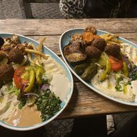 Vegan Plate 9.9€  at Humbaba Falafel in Berlin