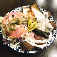 Vegan Plate for 7,90 EUR at Humbaba Falafel in Berlin