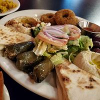Veggie platter at Sophi's Mediterranean Cafe & Market in Biloxi