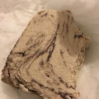 Half-eaten piece of cake :) at SesamMe in North London