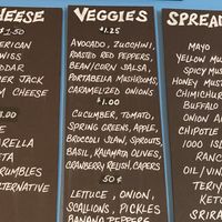 Build your own veggies  at Jo Mama's in Orleans