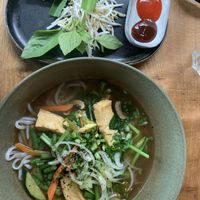 Vegan Noodle soup!  at Saigon in Zurich