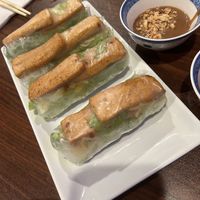  Vegan fresh summer rolls at I Luv Pho in Milford