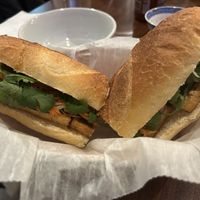  Banh mi chay at I Luv Pho in Milford
