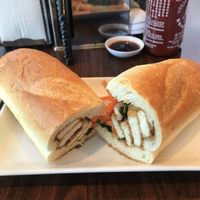 Banh mi chay at I Luv Pho in Milford