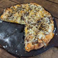 Posto pizza at Pizza Posta in Madrid