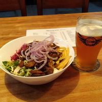 Gyros bowl at Bubu's Pub & Kitchen in Prague