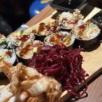 Vegan sushi  at Feel Seoul Good in Berlin