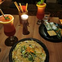 Pancake, summer rolls, Haru Haru at Feel Seoul Good in Berlin