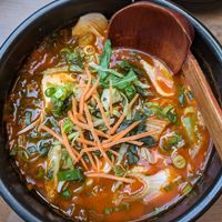 Kimchi suppe at Feel Seoul Good in Berlin