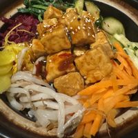 B4 Tempeh bibimbap  at Feel Seoul Good in Berlin