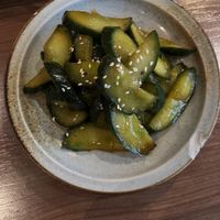 Spicy cucumber (starter)  at Feel Seoul Good in Berlin