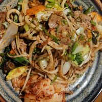 Wok with Udon at Feel Seoul Good in Berlin