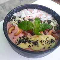 Pink Power Bowl at Indie Beach in Koh Chang