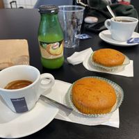 vegan carrot cake and coffee + juice breakfast deal   at CIA - Mokā Cafē - T1 in Ciampino