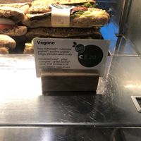 Vegan sandwich at CIA - Mokā Cafē - T1 in Ciampino