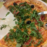 It may look rather oily to some, but that's because I ordered it with basilic-garlic oil. at Happiz - Monge in Paris