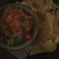 Guacamole and homemade corn chips at Bar Cavour in Turin