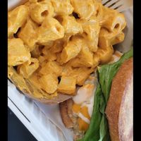 Vegan mac n chz  at Vegan Junkie - Tavern Flower Food Truck in Fort Lauderdale