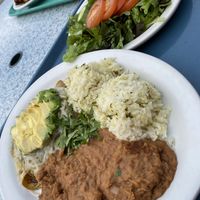 Enchiladas  at Dharma's in Capitola