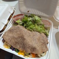 Vegetable Burrito at Dharma's in Capitola