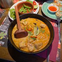 Vegan Singapore laksa  at Banana Tree - Maida Vale in West London