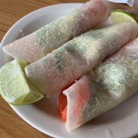 To die for! Jicama tacos with olive oil, sea salt, tomatoes and avocado  at Panchos & Gringos Deli in San Antonio