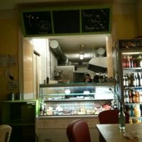 the kitchen (11sept15) at Yoyo Foodworld in Berlin