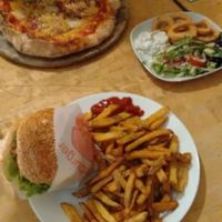 Fat, greasy goodness! at Yoyo Foodworld in Berlin