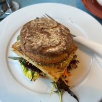 Marinated Tofu Burger  at My Rainbow Dreams in Dickson