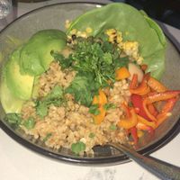 Earth bowl with added avocado at Pure Kitchen in Frisco