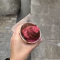 Choc vegano y frutos rojos  at Mistura - Ciudad Rodrigo in Madrid