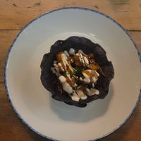 Butternut Squash Taco at Catch 22 Brasserie in Anglesey