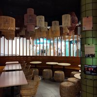 Small seating area at Negishi - Drachencenter in Basel