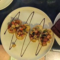 Bruschetta at Di Vino Dante in Puerto Vallarta