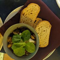 Saree mushroom at Di Vino Dante in Puerto Vallarta