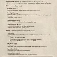 Vegan gourmet drink heaven  at Ghost Note Coffee in Seattle