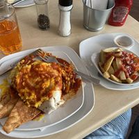 Vegan Enchiladas at Reds in Edinburgh