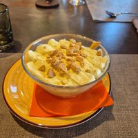 Fruit and cream at GingerGi in Padua