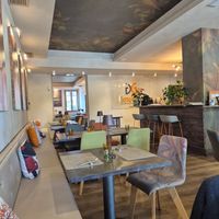 The restaurant at GingerGi in Padua